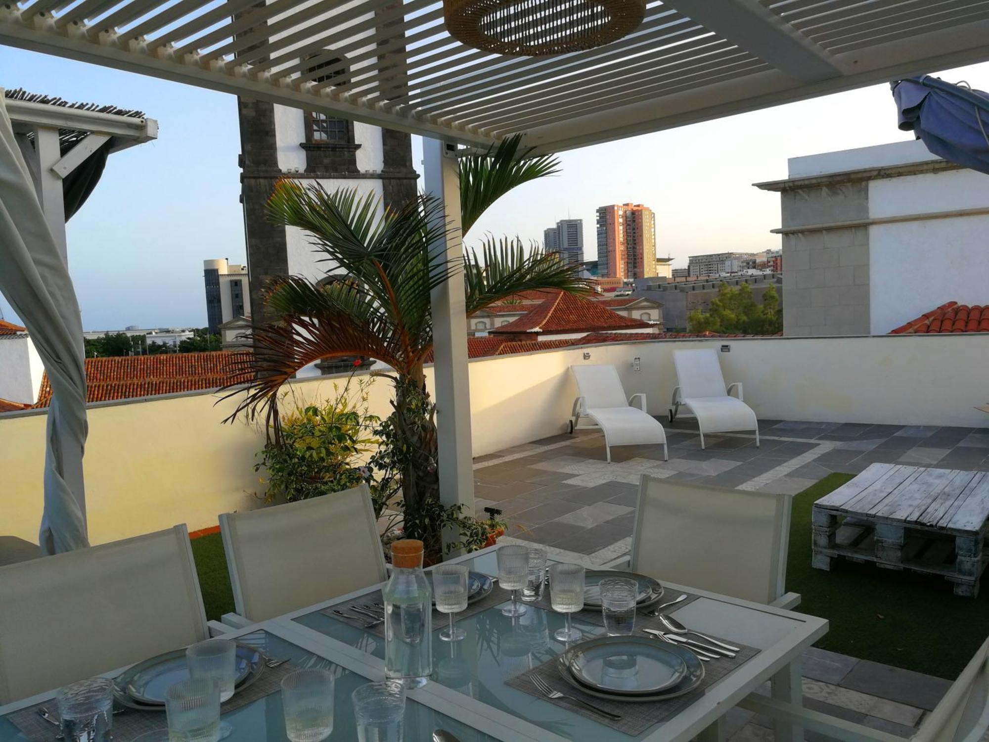 Apartamento Terraza del Atlántico, un oasis en la ciudad Santa Cruz de Tenerife Exterior foto